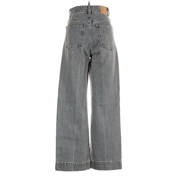 Bite Studios Grey Wide Leg Grey Jeans 24 X 29 - Picture 3 of 5